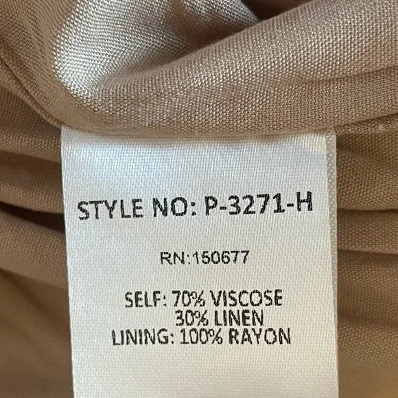 NWT Strut & Bolt sandy paper bag shorts - Picture 6 of 6